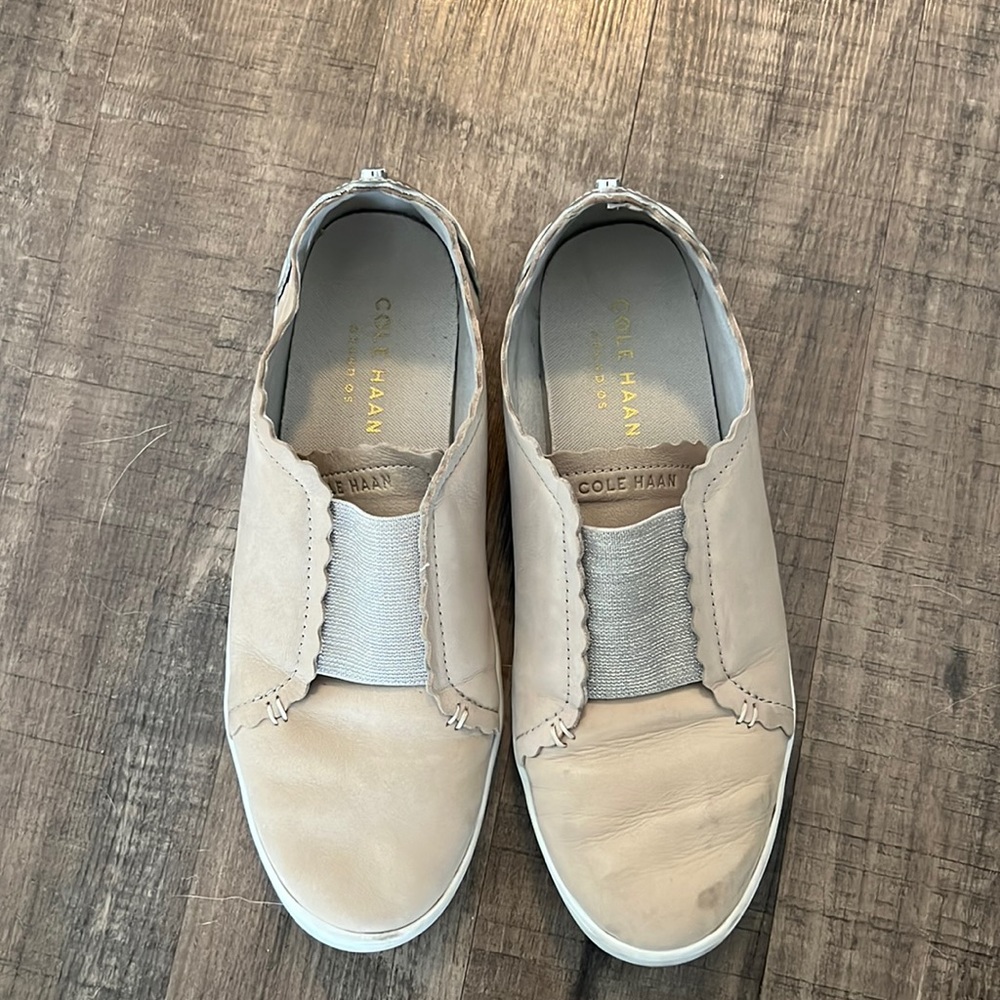 Cole Haan tan slip on Sneakers Grand OS